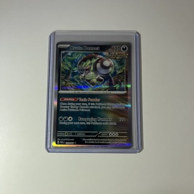 Brute Bonnet - 123/182 - Holo Rare - Paradox Rift - NM/M Pokemon Card