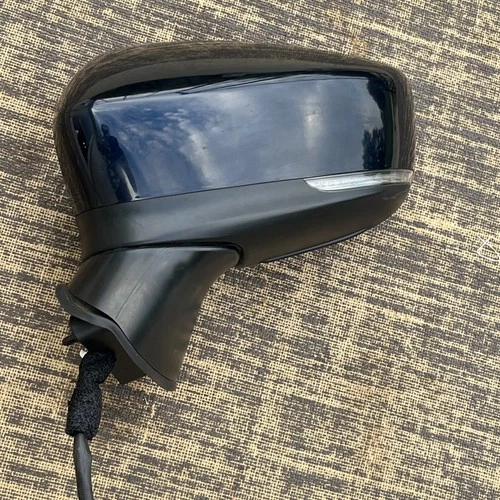 2017 2018 MAZDA 3 Left Driver Side View Mirror Blue Blind Spot LED OEM RH