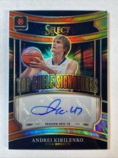 ANDREI KIRILENKO 2025-26 Panini Select EuroLeague Auto TIE-DYE Prizm /25
