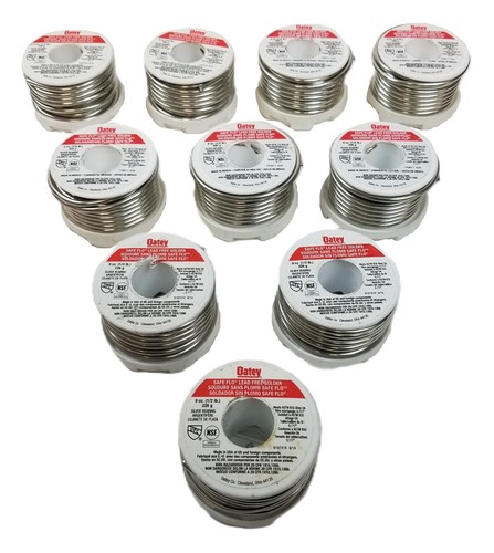 Oatey 29024 Safe-Flo Solder 5lb Lead Free Silver Bearing Potable Water Pipe HVAC