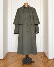 Vintage 25% Alpaka Overcoat   Charcoal Grey