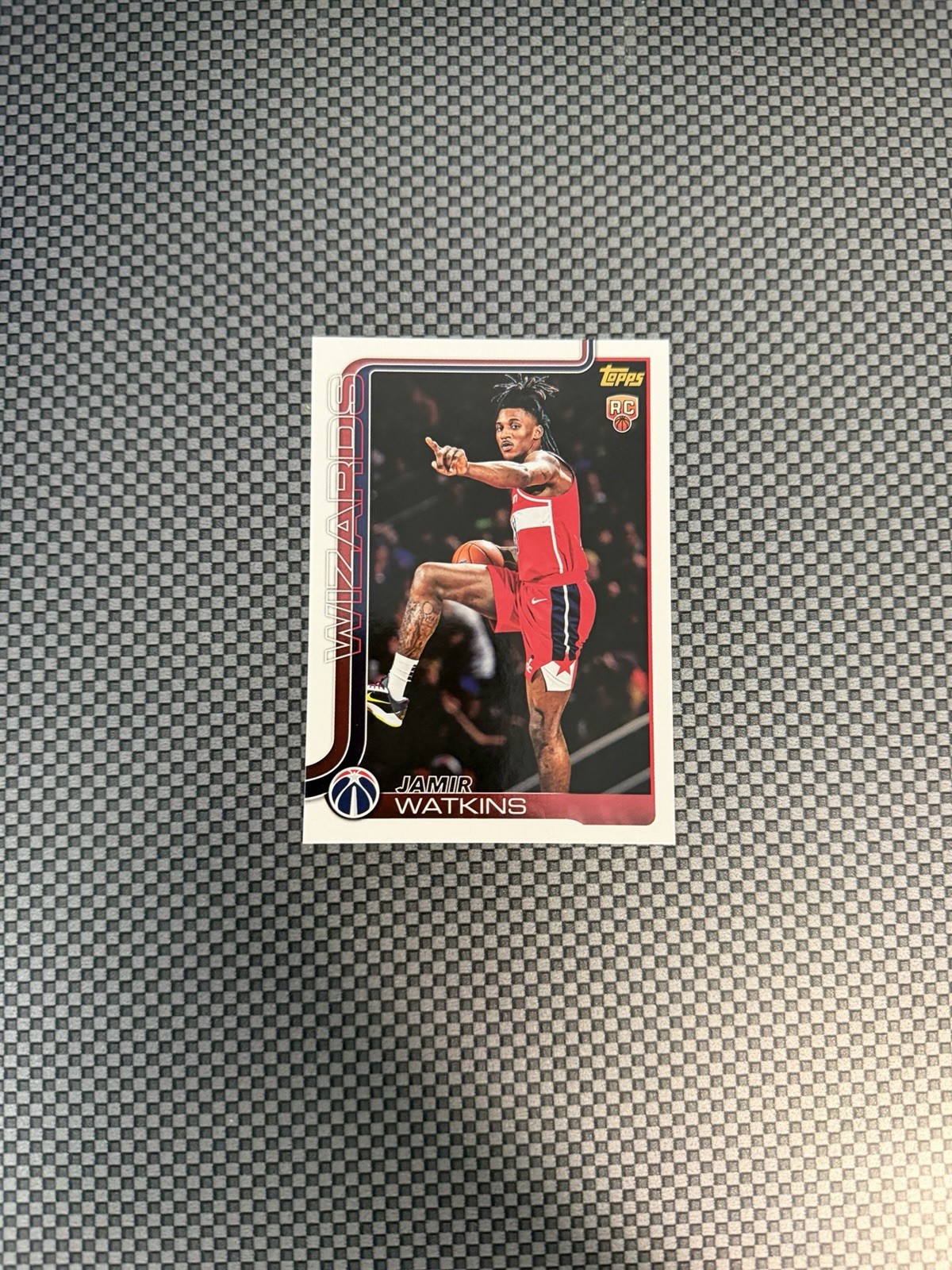 2025-26 Topps Golden Mirror Image Variations Jamir Watkins #244 Rookie RC