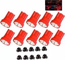 10pack T10 194 168 Led Light Bulb Pc194 Pc195 Pc160 Pc161 Pc168 Instrument Panel