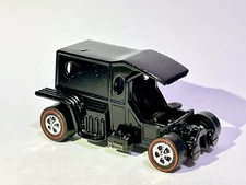 Custom Made “COMPLETE BLACK” Hot Wheels T-Totaller Black 1976 REDLINE , SWEET