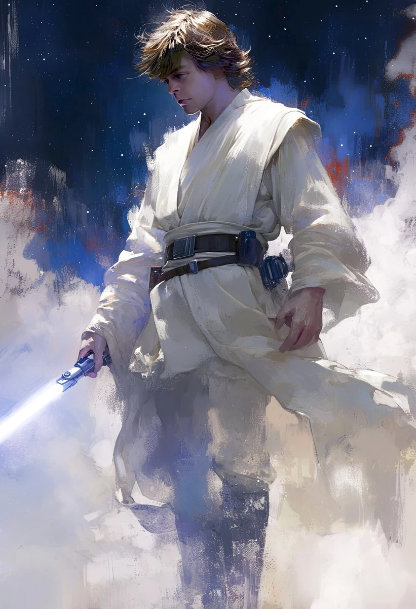 Luke Skywalker affiches et impressions par Casey Brooks