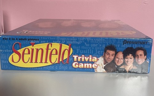 Seinfeld Trivia Game Pressman 2009 Adult 2-4 Player New & Sealed - Picture 4 of 4