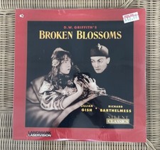 BROKEN BLOSSOMS Laserdisc LD SILENT CLASSICS D.W. GRIFFITH DIRECTS Sealed