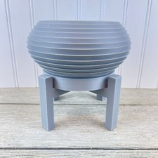 The Frons Planter Pot, Indoor Planter Tray and Stand, Plant Pot for Houseplants