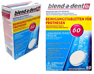 blend-a-dent Reinigungstabs 120 Stück Reinigungstabletten 