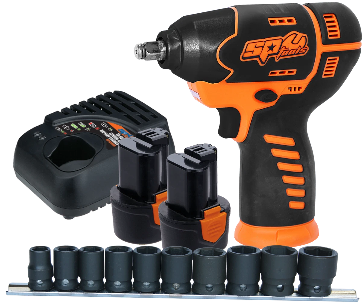 SP Tools Cordless 12v Mini Impact Wrench 3 8