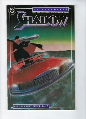 THE SHADOW # 10 (HELFER & BAKER - Sieben tödliche Finnen Teil 3, 1988) Neuwertig -