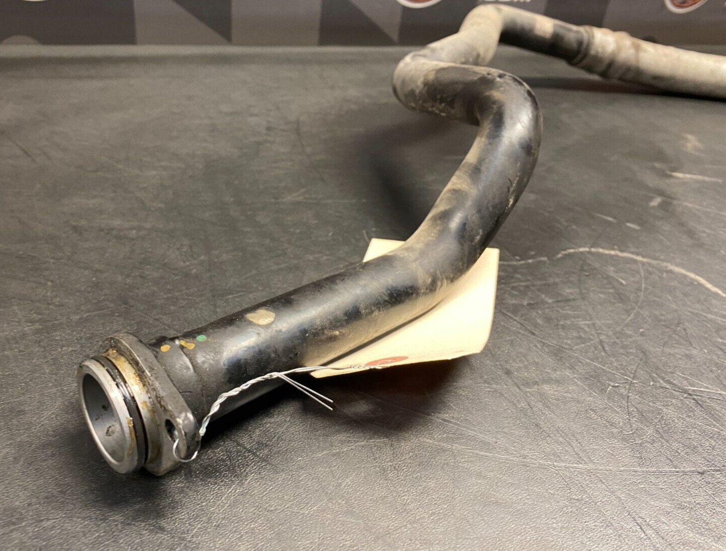 2012 AUDI R8 V10 OEM COUPE OEM OIL COOLER RESEVOIR TO MOTOR USED