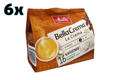  48x/96x Melitta Bella Crema La Crema mild coffee pads   from Germany  TRACKED