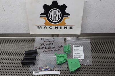 Phoenix Contact 1763025 SR6-X9 Motorstecker Connector Set New Old Stock