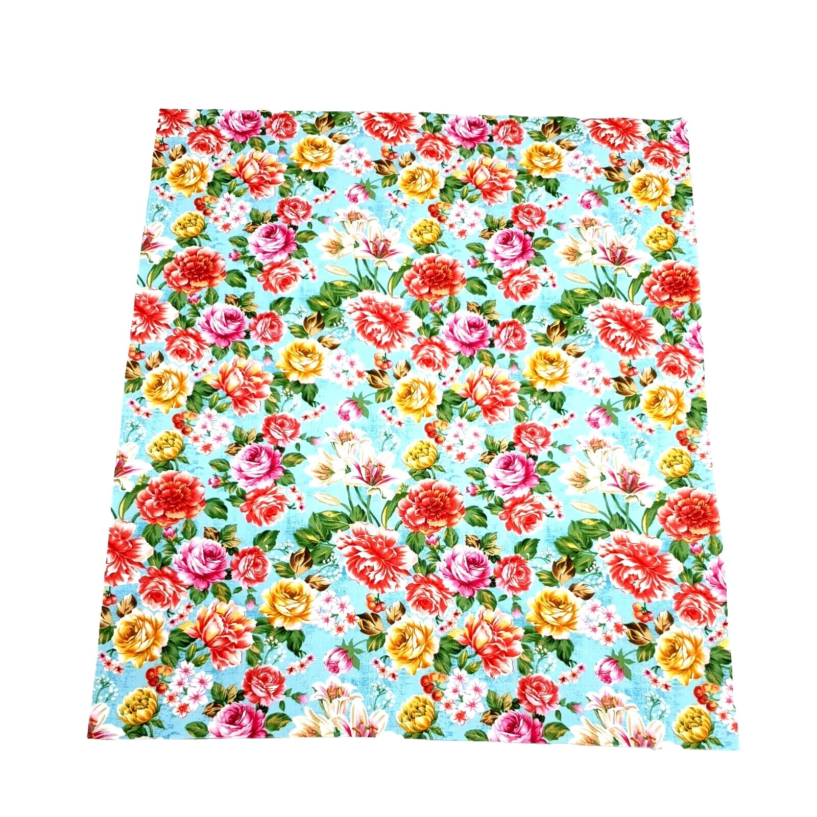 Floral Blankets/Throws Multicolor Fabrics