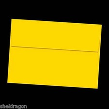 25 A2 ENVELOPES for 5.5x4.2 Cards Invitations Announcements Sunflower YELLOW