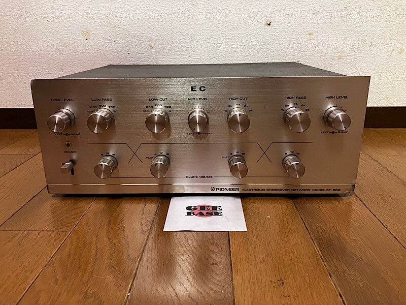 Pioneer SF-850 Channel Divider Electronic Crossover Network 