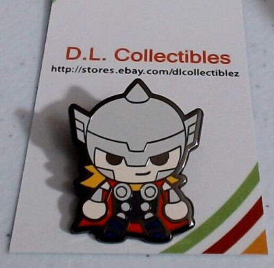 Thor Pin Disney Marvel Kawaii Art Mystery Avengers Thor Pin | eBay