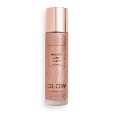 Makeup Revolution Molten Body Glow Bronzer - Rose Gold - 3.38 fl oz