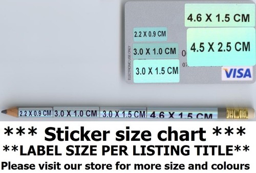 36 IRON ON Personalised Name Stickers Tag / Label for clothing, 2.2 X 0.9 CM - Picture 5 of 5