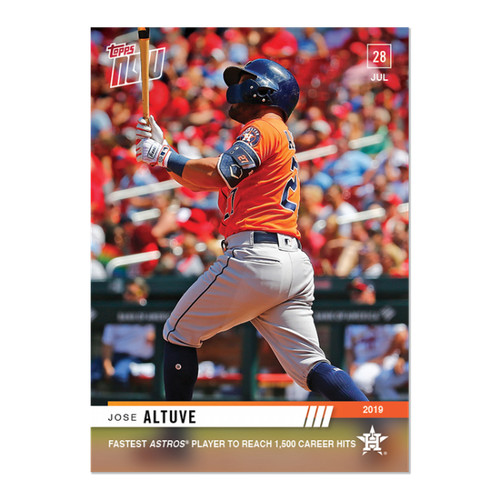2019 Topps Now 591 Jose Altuve