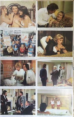 PERCY S PROGRESS - ELKE SOMMER 8x UK 8X10  LOBBY CARDS 1974