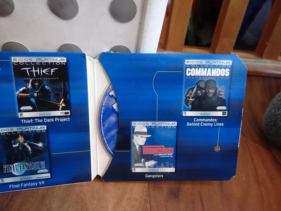 Eidos Platinum Collection (PC CD) Paper fold Tomb Raider the Lost Artifact, demo - Image 4 of 4