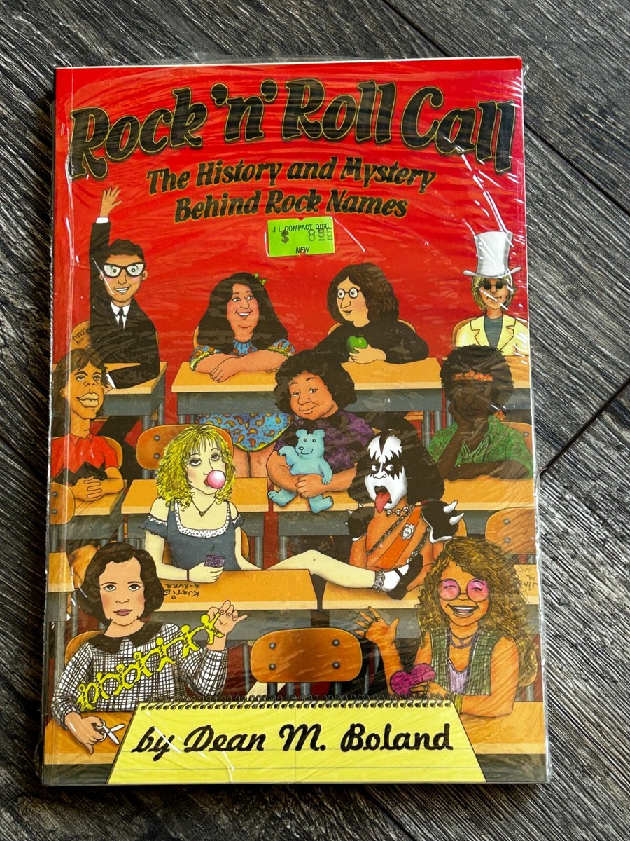 ROCK n ROLL CALL Book History & Mystery Behind Rock Names Classic