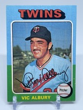 1975 Topps #368 Vic Albury