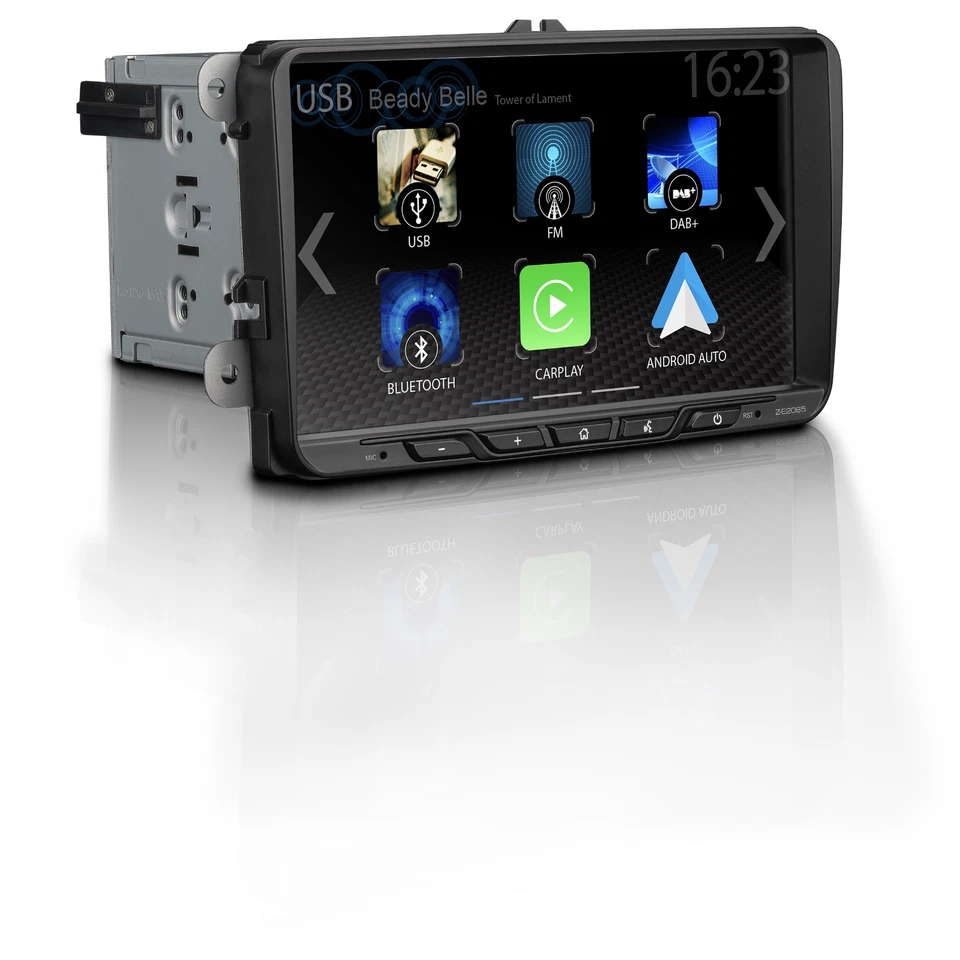 ZENEC Z-E2065 E GO Infotainer mit 9" Panel für Volkswagen Caddy 2K/2C 2003 – 201 - Bild 4 von 4