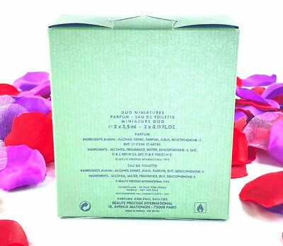 Jean Paul Gaultier Vintage JPG Miniature Duo Parfum/EDT Rare