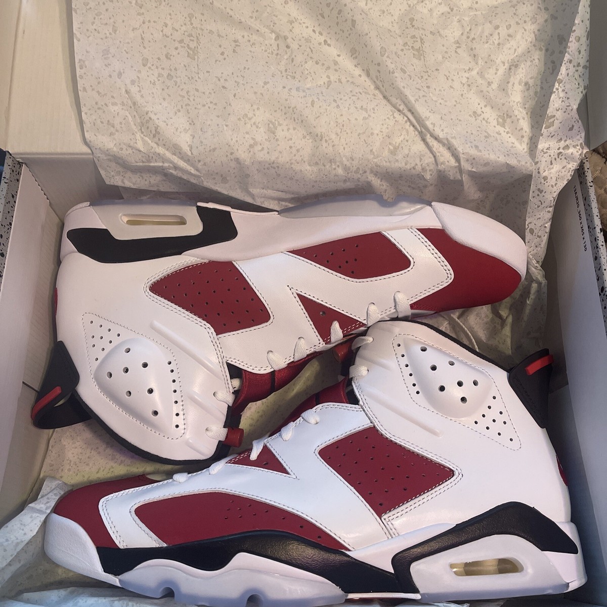 Nike Air Jordan 6 Carmine Size 13 DS (CT8529-106) | eBay display picture 2
