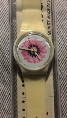 RaRe VinTagE SWATCH GENT ORIGINALS GW119 SNOWFLOWER NEW in 