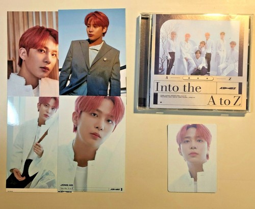 ATEEZ Into the A to Z JONGHO photo card PC Tower Records Family mart CD official