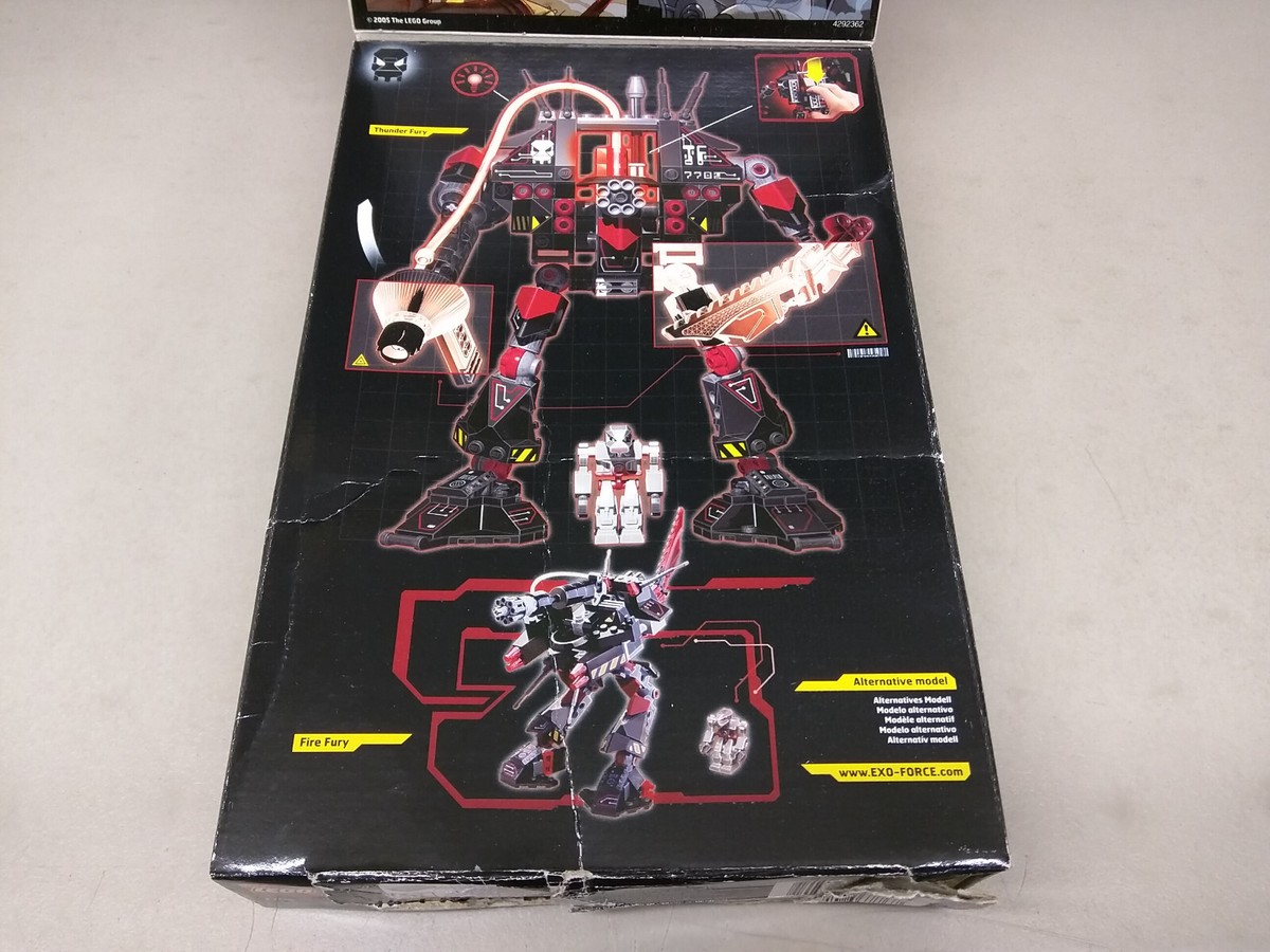 LEGO Exo-Force 7702 Thunder Fury NEW! Mech Robot Light-Up Brick