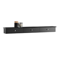 Sobuy Wandschrank Badezimmerschrank HäNgeregal Wandregal FRG43-L-SCH