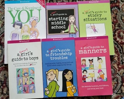 American Girl Smart Girl's Guide Books-l Friendship, Boys