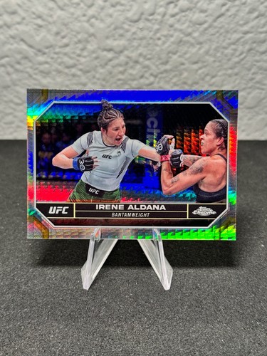 Réfracteur à prisme base UFC chromé 2024 Topps 1 - 200 - COMPLÉTEZ VOTRE SET - PYC - Photo 94/237