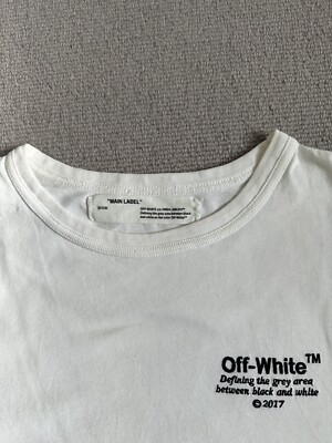 Virgil Abloh Off White T Shirt Size L | eBay 