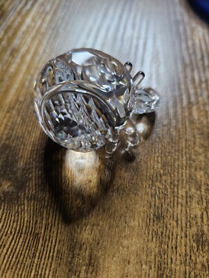 SWAROVSKI CRYSTAL HERMIT CRAB , RETIRED 671837 Original Box And
