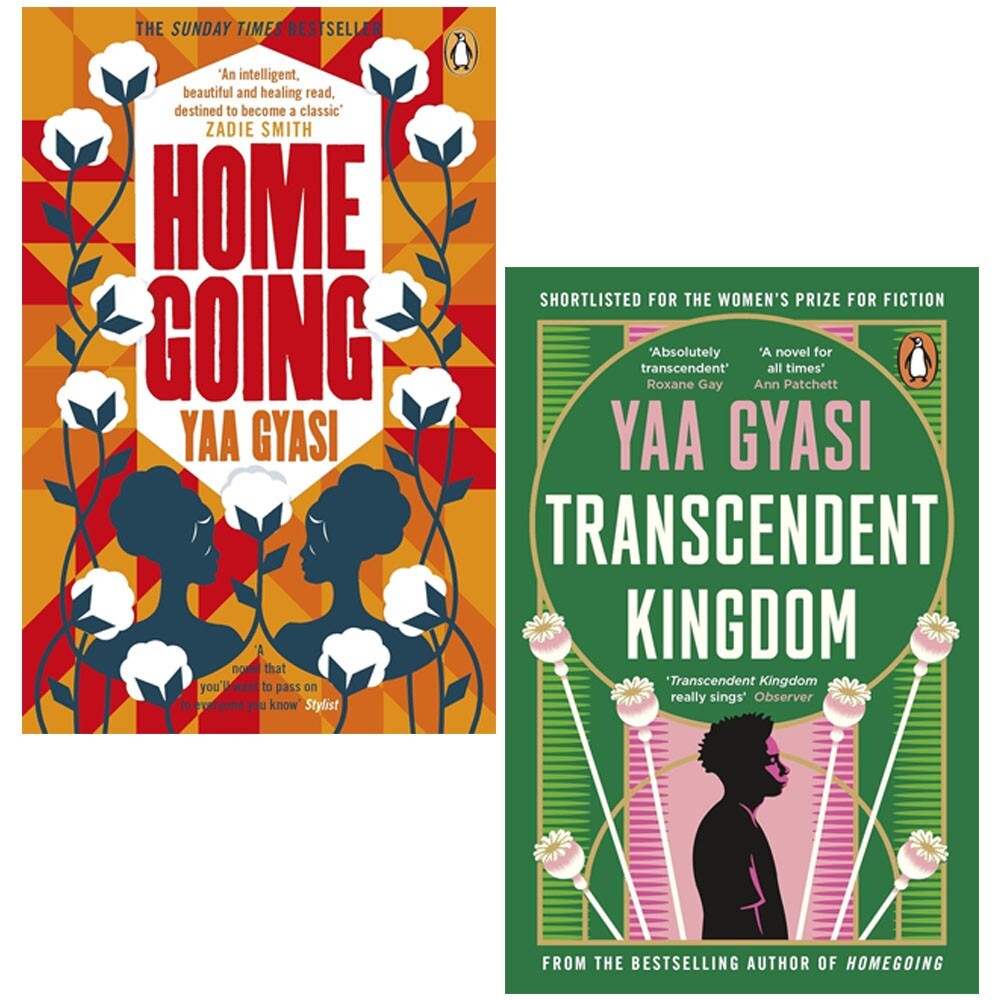 Yaa Gyasi 2 Books Collection Set Transcendent Kingdom,Homegoing: A BBC Between