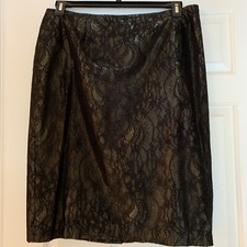 jones new york lined skirt
