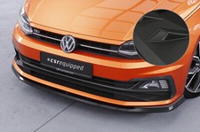 Cup Spoiler Lippe Ansatz matt Carbon Look für VW Polo 6 2G GTI/R-Line CSL425-M