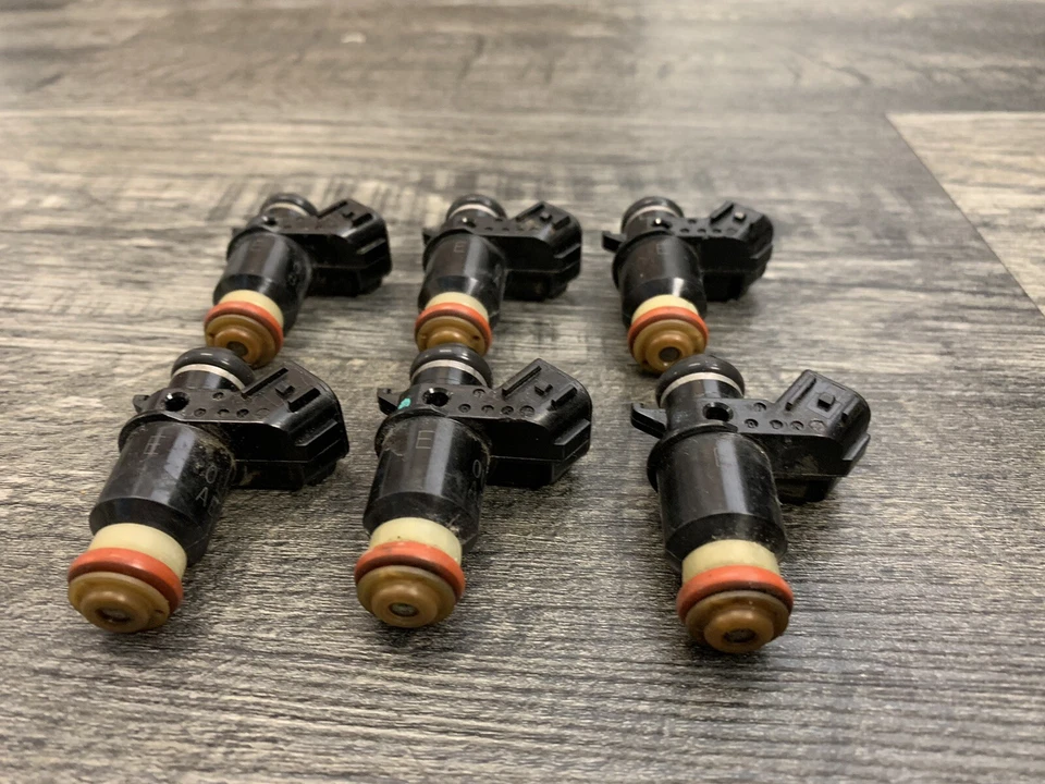 Honda GL1800 1800 Goldwing FSC600 OEM carrocería del acelerador inyectores de combustible x6 * Foto 2 de 4