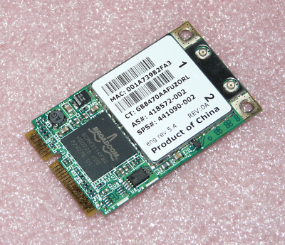 Broadcom WiFi BCM94311MCGHP3 Netzwerkkarte WLAN Mini PCI-E Card - 802.11b/g