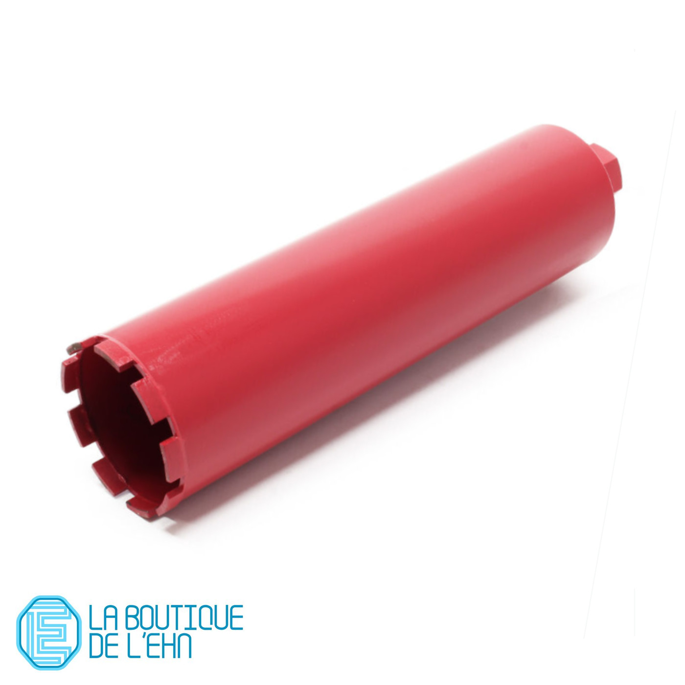 Couronne diamant Ø 102 mm pour traverser le béton armé sans blocage