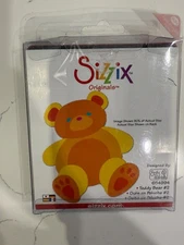 Sizzix Originals Lg Die Teddy Bear #2 Designer Emily Humble Scrapbooking Craft