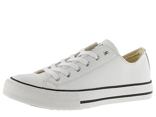 Victoria Sneaker Madrid Donna – Effetto Pelle Con Dettagli Metallici E Tacco Glitter