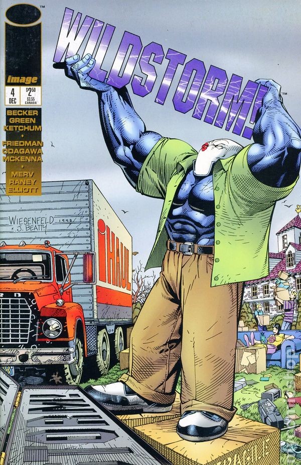 Wildstorm #4 FN 1995 Stock Image
