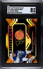 2022 2021-22 The Cup John-Jason JJ J.J. Peterka Brilliance Auto Rookie SGC 8